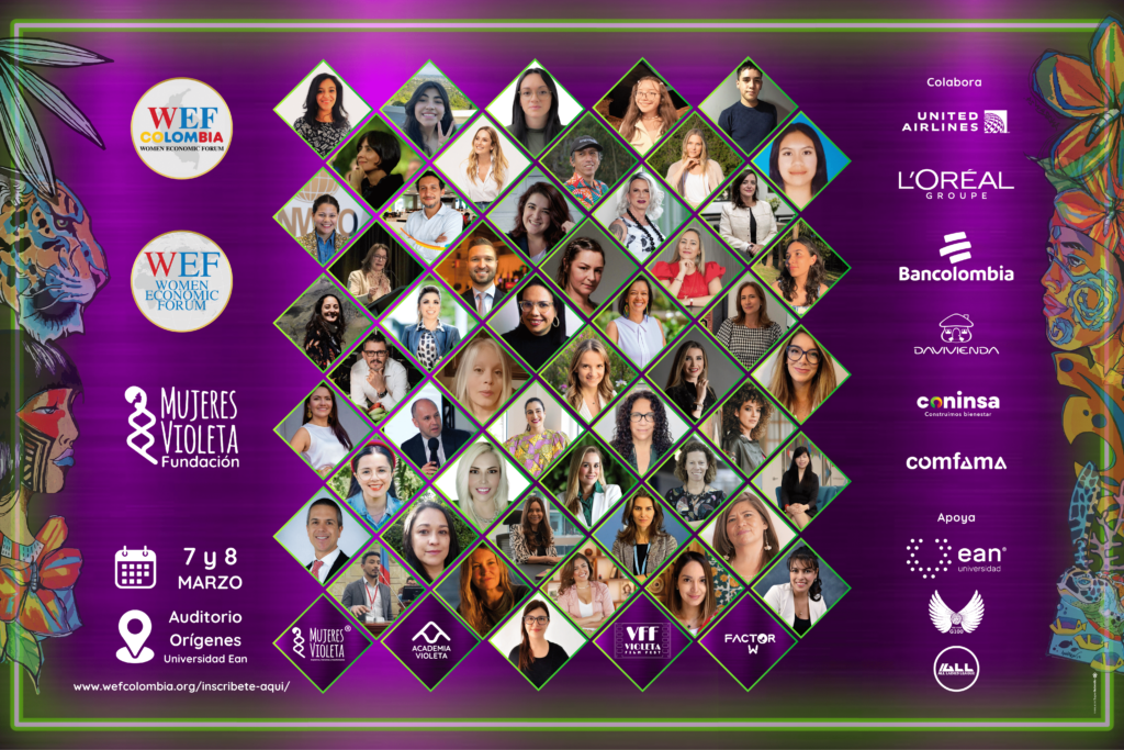 WEF Colombia 2024- Mujeres Violeta - Speakers
